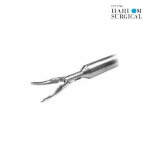 Grey Metal Laparoscopic Dissecting / Grasping Forceps Maryland