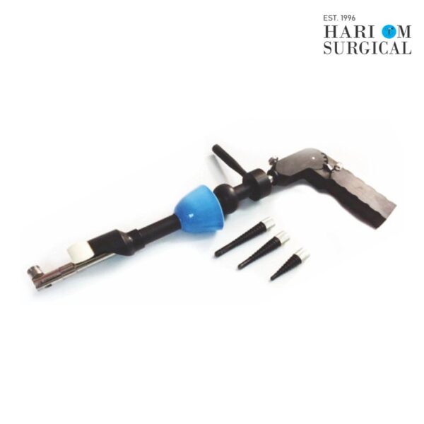 stor 2 type uterine manipulator - round colpotomiser with 3 tips