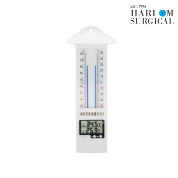 digital thermometer max min