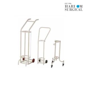 Oxygen cylinder trolley