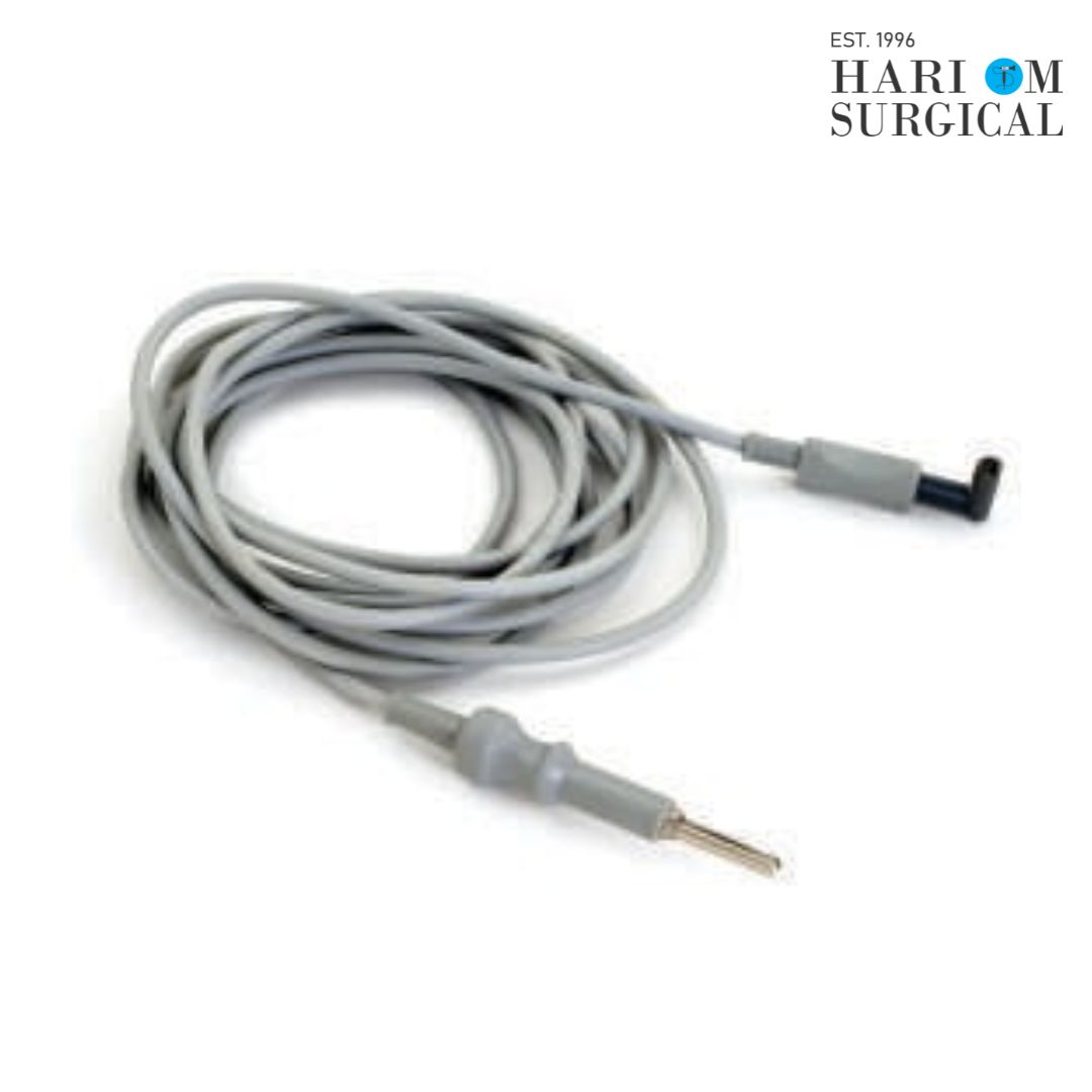 monopolar double stem hf cable