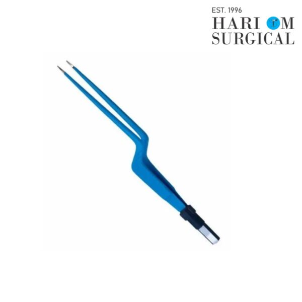 Bipolar Coagulation Bayonet Forceps